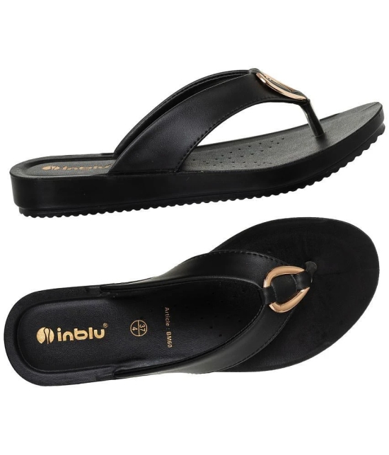 Inblu Black Womens Slipper - None