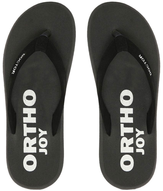 ORTHO JOY - Gray Men's Daily Slipper - None