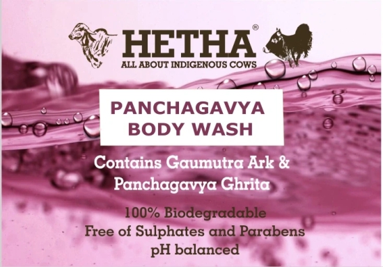 Panchagavya Body Wash (Size - 200ml) by HETHA ORGANICS LLP