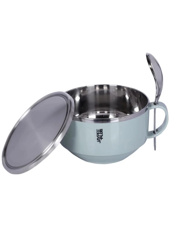 Jaypee Plus Maxxl Mug Solid Steel Soup Mug 700 mL ( Pack of 1 ) - Light Blue