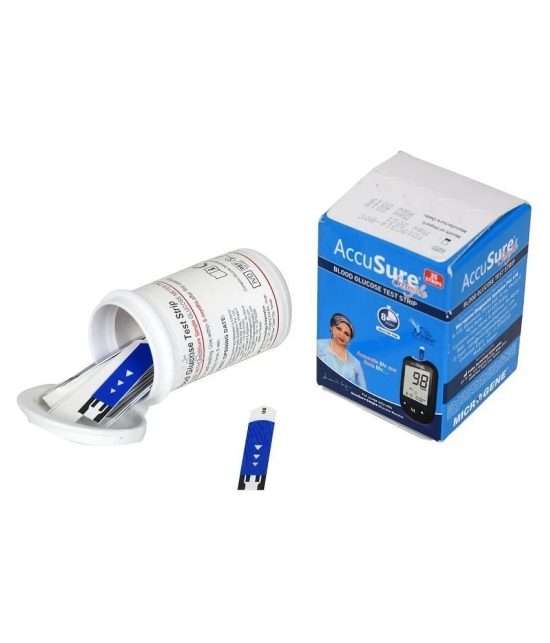 AccuSure Simple Blood Glucose Test Strip25 Strips