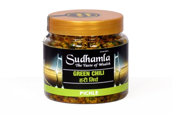 Green Chilli Pickle (Spicy and Tangy Pickle)