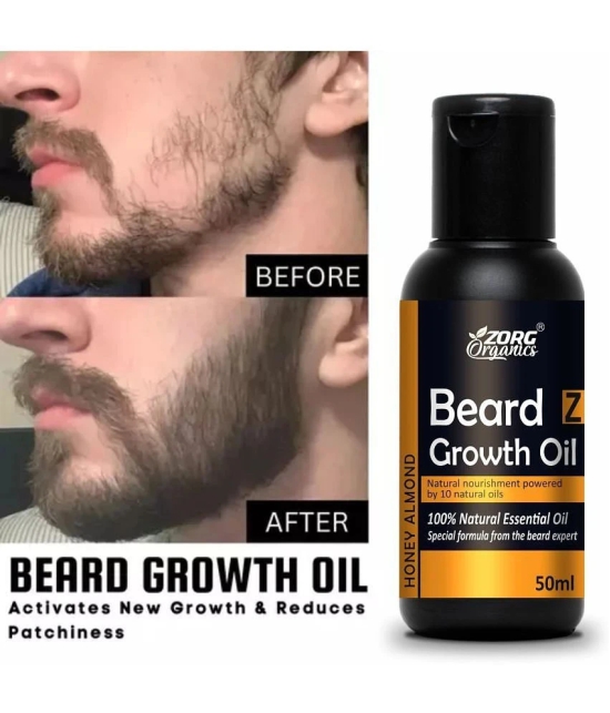 Zorg Organics Promotes Beard Growth Beard Oil ( Pack of 2 )