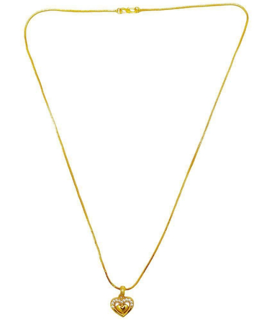 gilher - Gold Plated Chain ( Pack of 1 ) - Golden