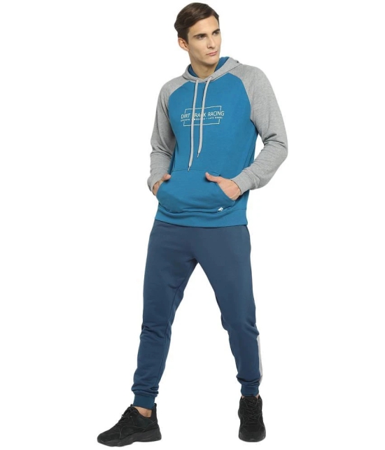 OFF LIMITS Blue Poly Cotton Sweatshirt - M