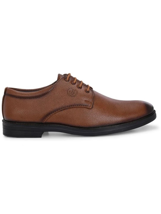 Leeport Camel Mens Derby Formal Shoes - None