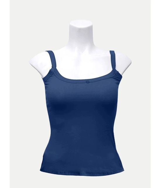 Radprix Cotton Camisoles - Blue Single - None