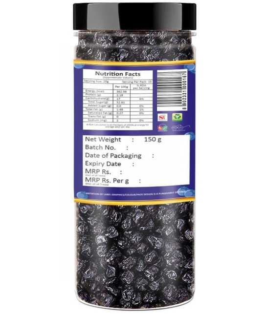 YUM YUM Premium Dried Blueberries 150 g