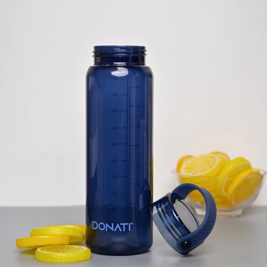 Donati Travel Bottle 530ML - Blue Plastic Glossy Finish