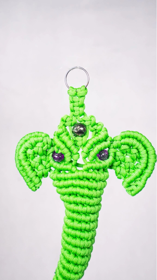 Macrame toy