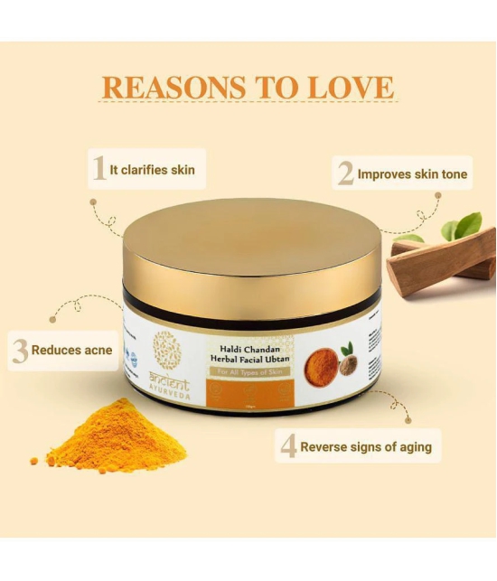 Ancient Ayurveda - Radiant Glow Face Pack For All Skin Type ( Pack of 1 )