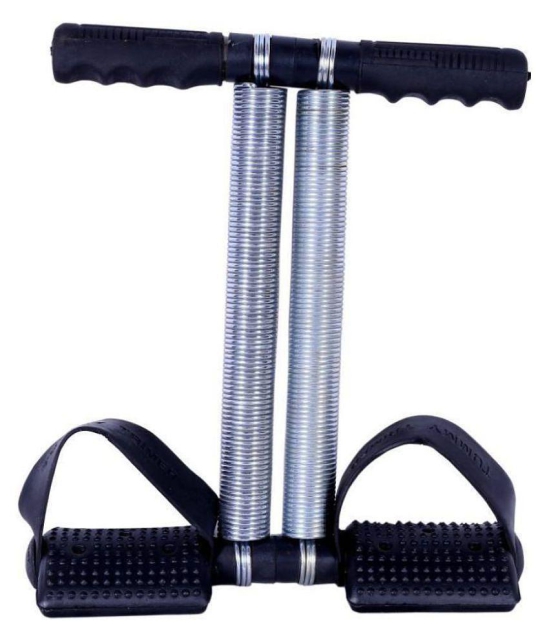 Tummy Trimmer Sports Double Spring Abdominal Exerciser - Black