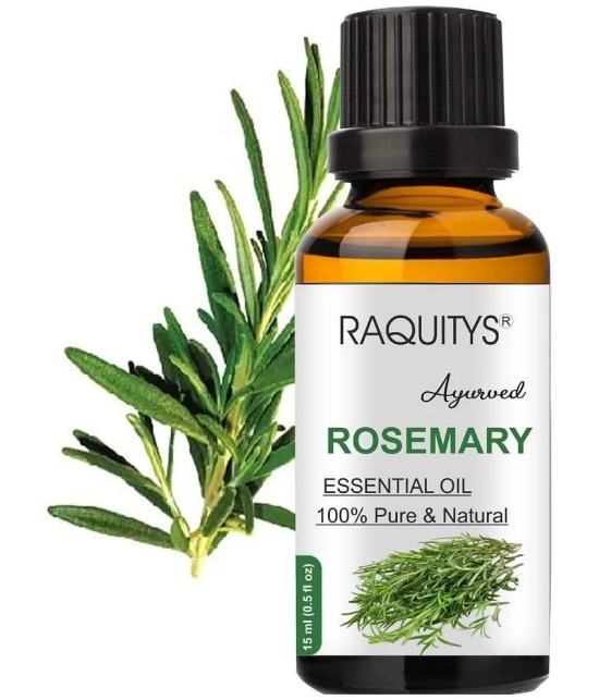 RAQUITYS Rosemary Essential Oil | Hair Growth, Skin, Face | PURE- 15ML