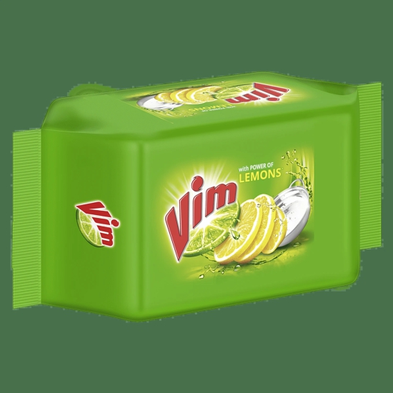 Vim Dishwash Bar - Lemon, 90 G (Pack Of 4)