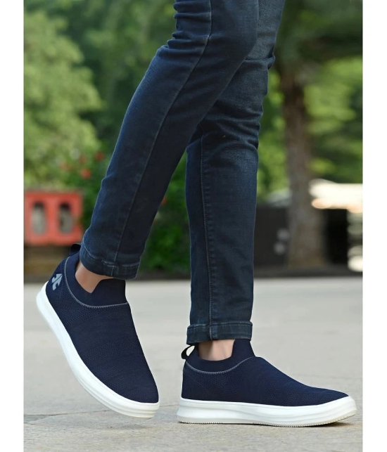 OFF LIMITS - Navy Mens Slip-on Shoes - None