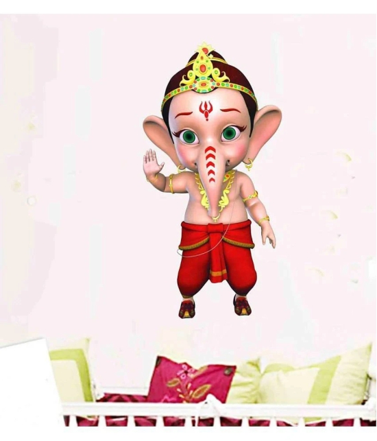 Decor Villa Bal Ganesha Vinyl Wall Stickers