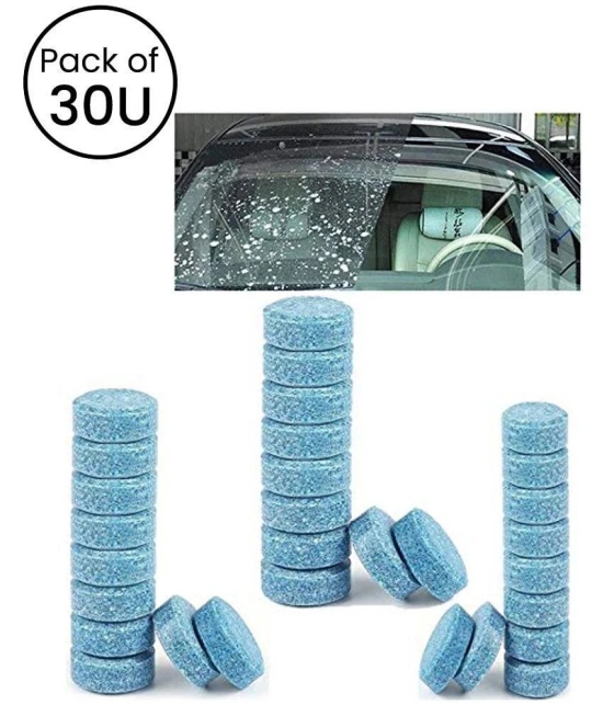 HOMETALES - Car Accessories in 30PCS/1 Set Car Wiper Detergent Effervescent Washer Windshield Glass Cleaning Tablets car accessories