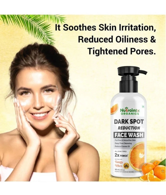 Nutrainix Organics Dark Spot Reduction Removes Dead Face Wash 100 mL