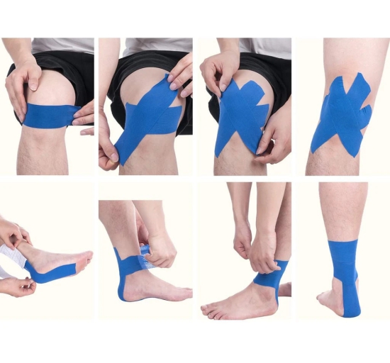 Waterproof kinesiology sports tape Joint Support And Physiotherapy Water Resistant Kinetic Uncut Kinesiology Tape