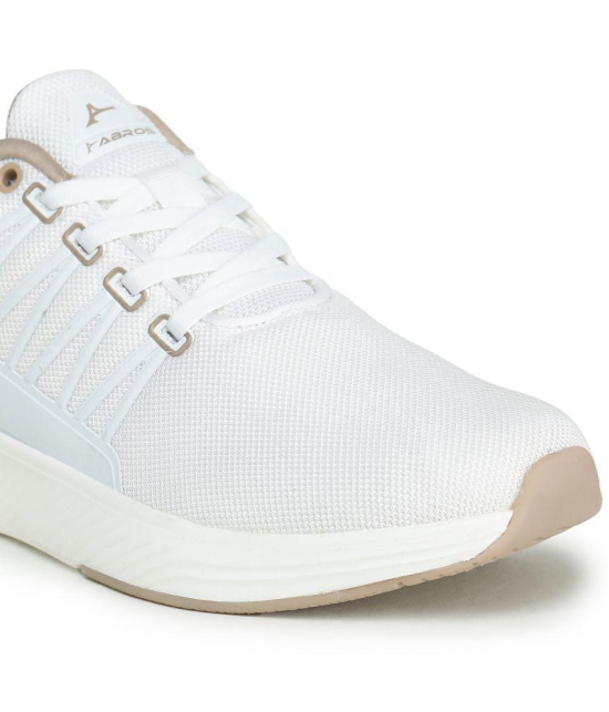 Abros - ARIZONA-N Off White Mens Sports Running Shoes - None