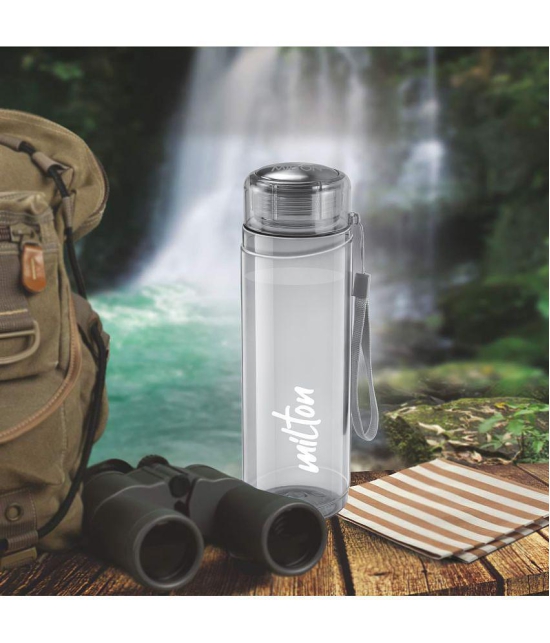 Milton - Grey Water Bottle 1000 mL ( Set of 1 ) - Grey