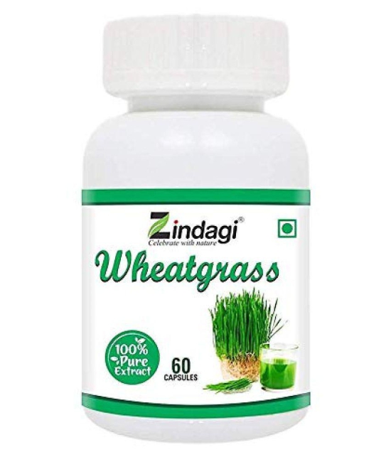 Zindagi wheatgrass capsule 60 gm Multivitamins Capsule