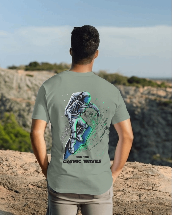 Cosmic Waves - Sage Green-Sage Green / S