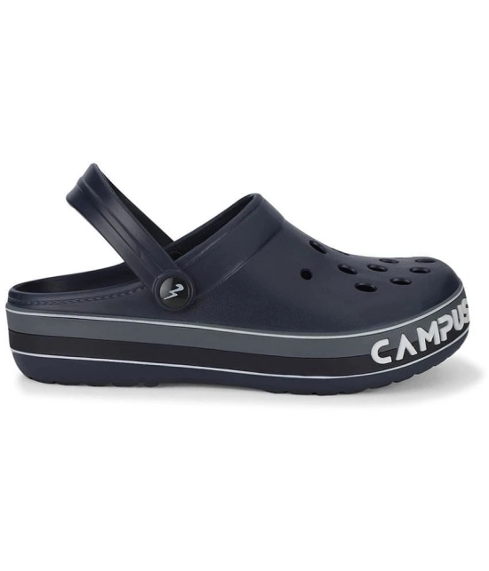 Campus - Navy Blue Mens Clogs - None