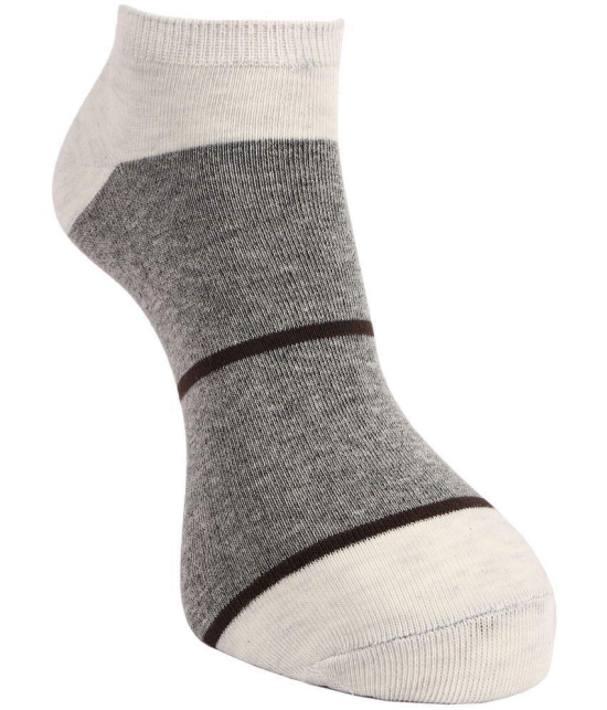 Dollar Socks - Multicolor Cotton Mens Ankle Length Socks ( Pack of 3 ) - Multicolor