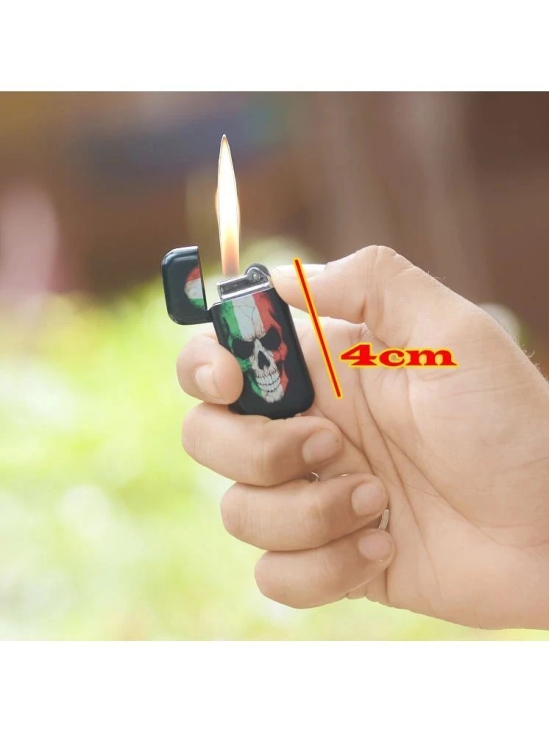 JMALL Multicolor Aluminium Cigarette Lighter ( Pack of 1 ) - Multicolor