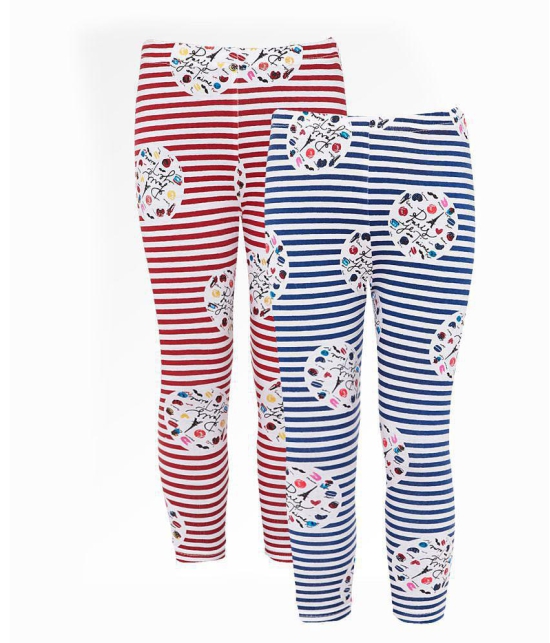 Naughty Ninos - Multi Cotton Girls Leggings ( ) - None