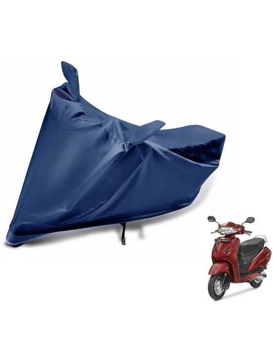 Auto Hub Bike Body Cover for Honda Activa 4G ( Pack of 1 ) , Navy Blue - Navy Blue