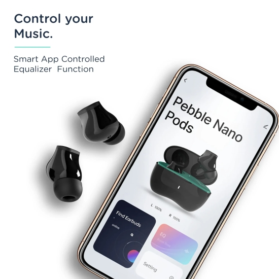 Pebble Nano Pods Black