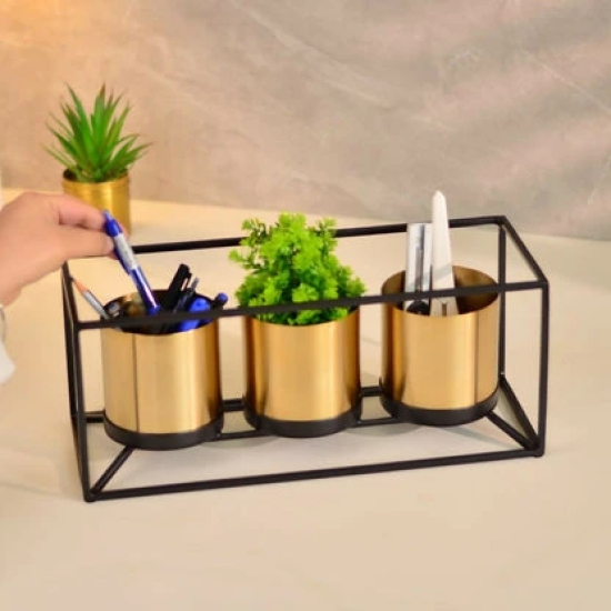 3 Pot Desk Planters