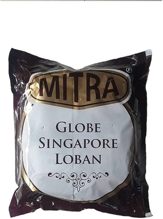 MITRA Globe Singapore Loban/Benzoin (Sambrani) set of 6 packets each 50 gms (300G)