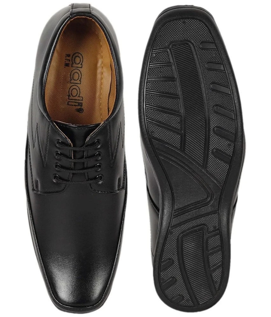 Aadi Black Mens Derby Formal Shoes - None