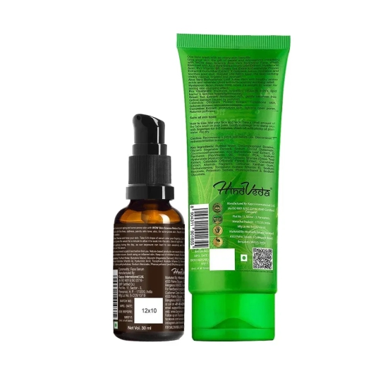 Retinol Face Serum + Aloe Vera Face Wash - Net Vol. 130 ml