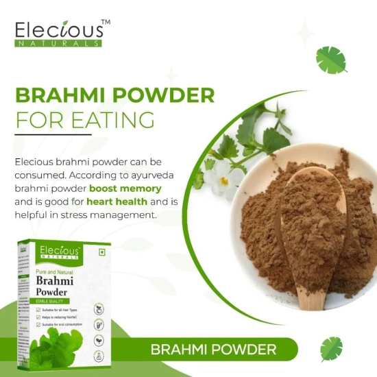 Elecious Naturals Brahmi powder (200 grams)