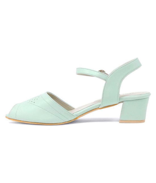 MARC LOIRE - Green Women's Sandal Heels - None