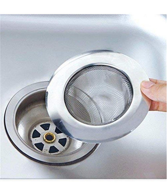 Stainless Steel Kitchen Strainer Sink Jali, Drain Basin Basket Filter Stopper Drainer, 9 cm