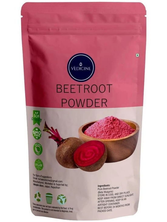 Vedicine 100% Natural & Pure Beetroot Powder For Face Pack And Hair Pack (150 g)