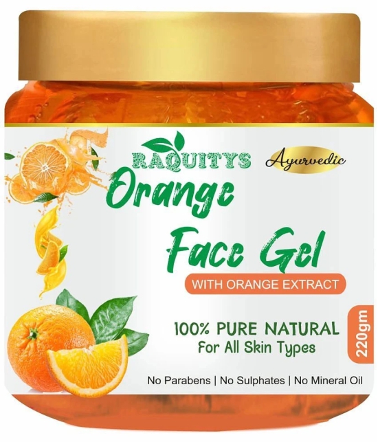 RAQUITYS Refreshing Orange Face Gel Moisturiser (220 g)