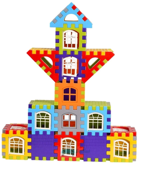 Denzcart 72 pcs Building Block For Kids (Small Size)