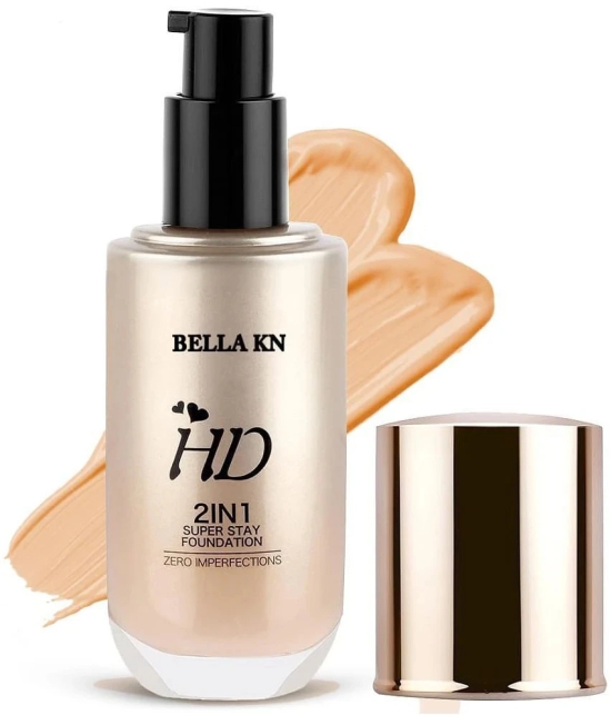 Adbeni HD 2in1 Super Stay Foundation 60ml Suitable For All Skin Types | Shade-03