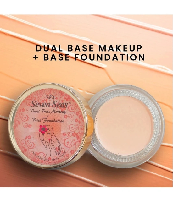 Seven Seas Dual Base Makeup Professional Real Base Foundation (Classic Ivory)