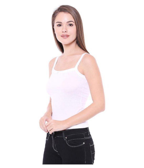 Bodycare Cotton Camisoles - White - L