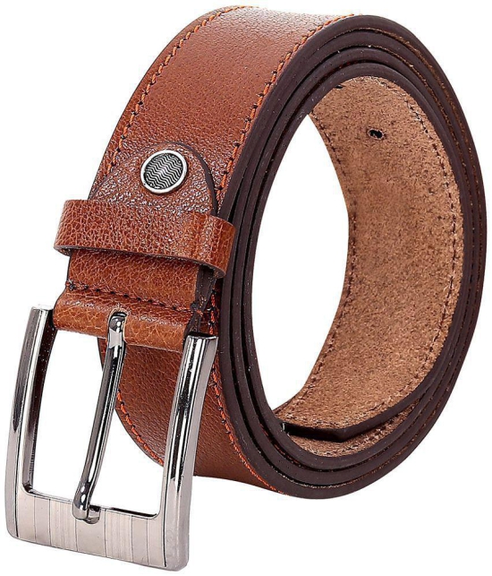 Leather World - Leather Mens Formal Belt ( Pack of 1 ) - None