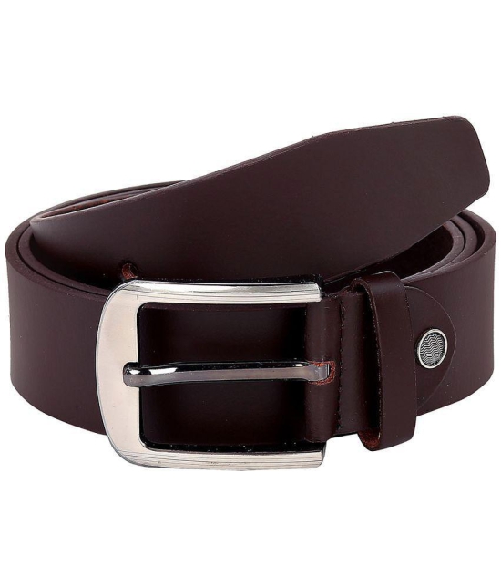 Leather World - Leather Men's Formal Belt ( Pack of 1 ) - None