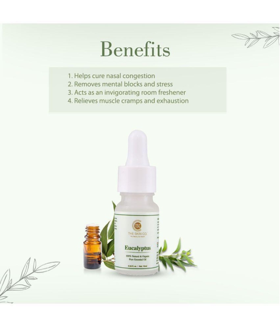 THE SKIN CO. - Eucalyptus Essential Oil 10 mL ( Pack of 1 )