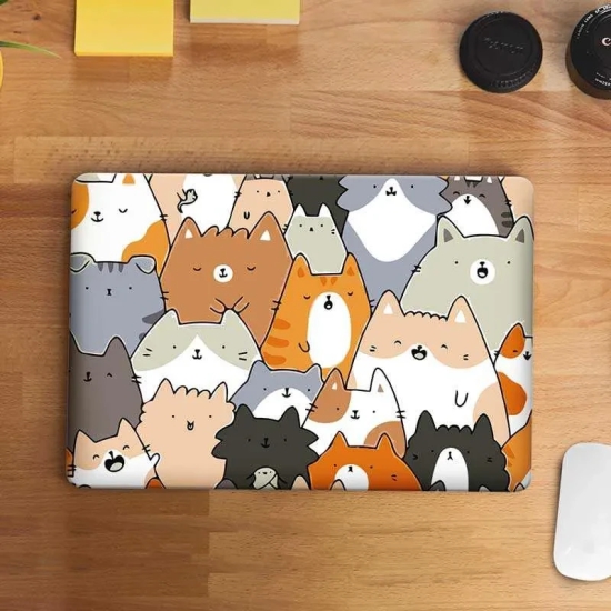 Cat Pattern Laptop Skin-15-16 Inch